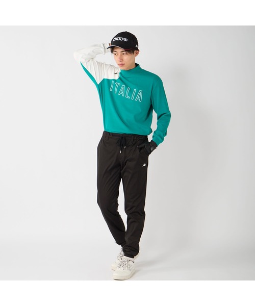 Kappa(カッパ)の「【Kappa/カッパ】ボンディングジョガーパンツ 撥水 UVカット(その他パンツ・メンズ・ブラック・MEDIUM/X-LARGE)」の9枚目の写真