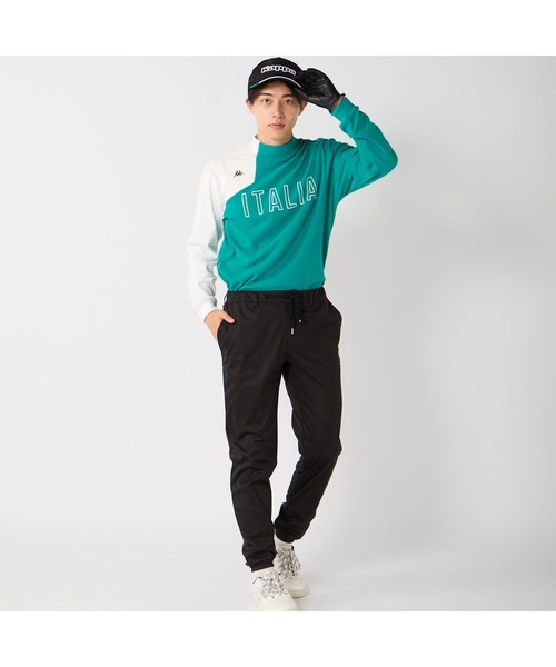 Kappa(カッパ)の「【Kappa/カッパ】ボンディングジョガーパンツ 撥水 UVカット(その他パンツ・メンズ・ブラック・MEDIUM/X-LARGE)」の10枚目の写真