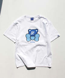 Ribbon BadBear Tee White