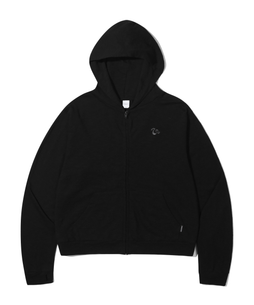 URBANSTOFF(アーバンストッフ)の「スラブフードジップアップ (ブラック)(パーカー・レディース・その他・MEDIUM/LARGE)」の2枚目の写真