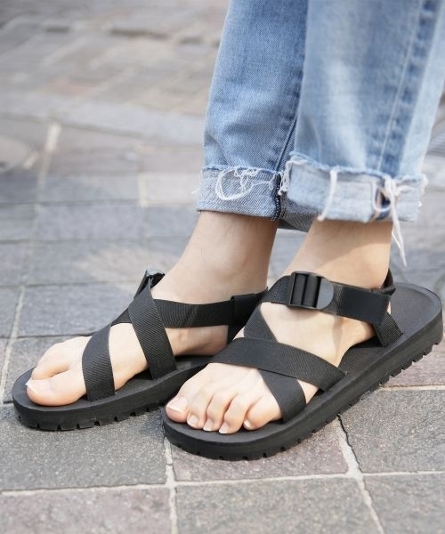 RAGEBLUE（レイジブルー）の「トレイルサンダル/712556（サンダル・メンズ・ブラック/オリーブ/ネイビー・LARGE/MEDIUM）」の2枚目の写真