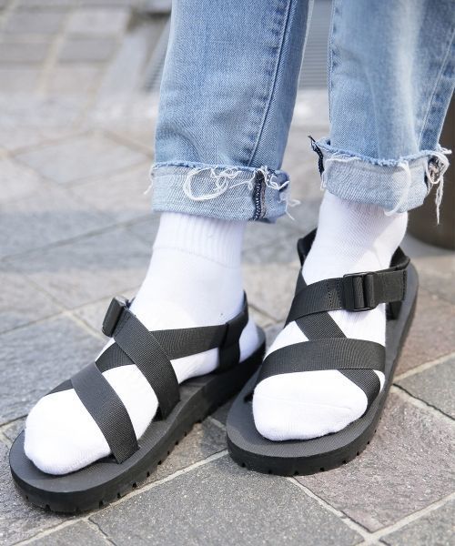 RAGEBLUE（レイジブルー）の「トレイルサンダル/712556（サンダル・メンズ・ブラック/オリーブ/ネイビー・LARGE/MEDIUM）」の18枚目の写真
