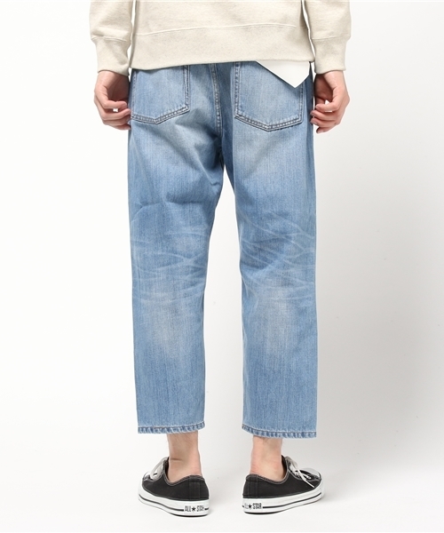 Lui's（ルイス）の「Lui's(ルイス) テーパードデニムパンツ（デニムパンツ・メンズ・インディゴブルー・SMALL/MEDIUM/LARGE）」の4枚目の写真