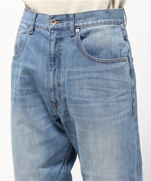 Lui's（ルイス）の「Lui's(ルイス) テーパードデニムパンツ（デニムパンツ・メンズ・インディゴブルー・SMALL/MEDIUM/LARGE）」の5枚目の写真