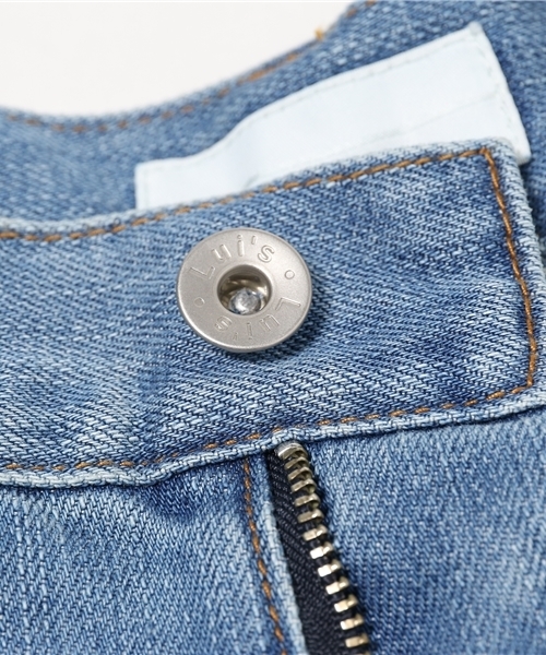 Lui's（ルイス）の「Lui's(ルイス) テーパードデニムパンツ（デニムパンツ・メンズ・インディゴブルー・SMALL/MEDIUM/LARGE）」の12枚目の写真