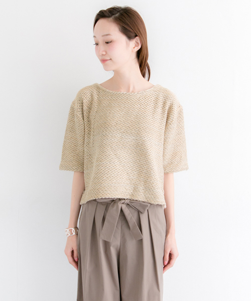 URBAN RESEARCH(アーバンリサーチ)の「UR JQワイドニット(ニット/セーター・レディース・オフホワイト/ベージュ・FREE)」の5枚目の写真