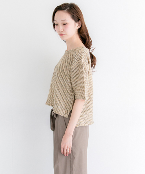 URBAN RESEARCH(アーバンリサーチ)の「UR JQワイドニット(ニット/セーター・レディース・オフホワイト/ベージュ・FREE)」の6枚目の写真