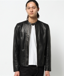 Pretty Green Wジップ バイカー レザージャケット 6万6000円 Pretty Green Wジップ バイカー レザージャケット 6万6000円
