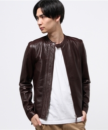 Pretty Green（プリティーグリーン）の「Wジップ ジップアップレザー