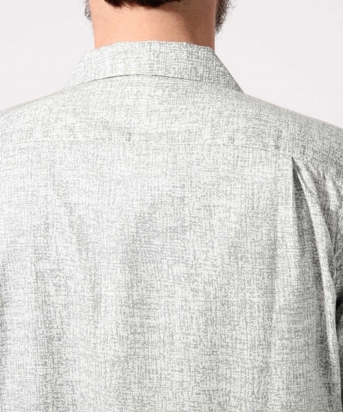 HARE(ハレ)の「アートパターンカイキンシャツ(HARE)(シャツ/ブラウス・メンズ・ネイビー/オフホワイト/ブルー・SMALL/MEDIUM)」の11枚目の写真