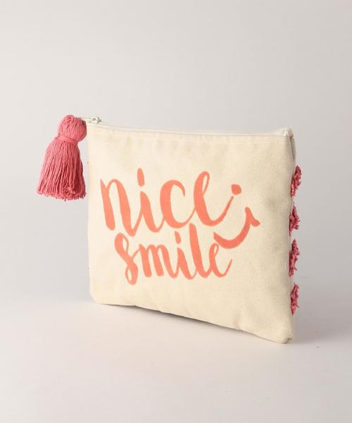 Another Edition（アナザーエディション）の「Another Edition×Lilas campbellナイスクラッチ/AE×L/Cambel　nice　CLT◆（クラッチバッグ・レディース・ナチュラル/ピンク/ネイビー・FREE）」の5枚目の写真