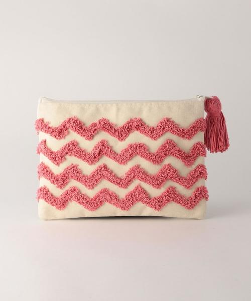 Another Edition（アナザーエディション）の「Another Edition×Lilas campbellナイスクラッチ/AE×L/Cambel　nice　CLT◆（クラッチバッグ・レディース・ナチュラル/ピンク/ネイビー・FREE）」の6枚目の写真