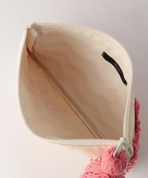 Another Edition（アナザーエディション）の「Another Edition×Lilas campbellナイスクラッチ/AE×L/Cambel　nice　CLT◆（クラッチバッグ・レディース・ナチュラル/ピンク/ネイビー・FREE）」の10枚目の写真