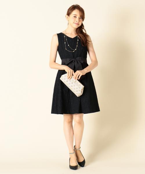 組曲 クミキョク の レースライクジャガード ワンピース ワンピース Wear