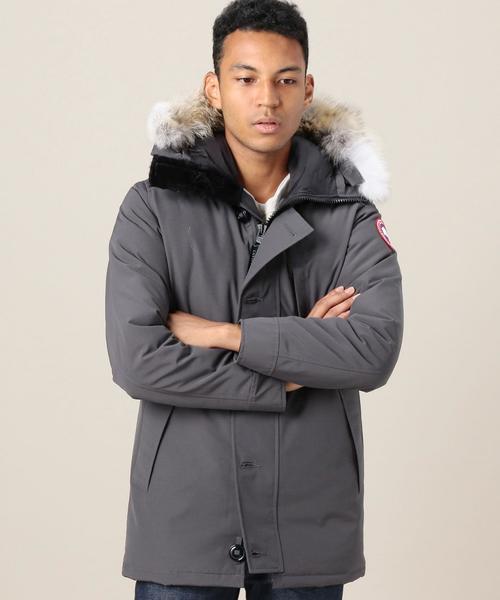CANADA GOOSE（カナダグース）の「＜CANADA GOOSE（カナダグース）＞ JASPER/ダウンジャケット §（ダウンジャケット/コート・メンズ・ブラック/ダークグレー/ネイビー/オリーブ・SMALL/MEDIUM/X-SMALL/LARGE）」の3枚目の写真