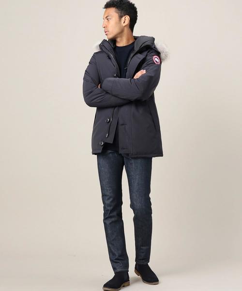 CANADA GOOSE（カナダグース）の「＜CANADA GOOSE（カナダグース）＞ JASPER/ダウンジャケット §（ダウンジャケット/コート・メンズ・ブラック/ダークグレー/ネイビー/オリーブ・SMALL/MEDIUM/X-SMALL/LARGE）」の8枚目の写真