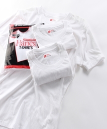 HANES | 【HANES】パック入りクルーネックTシャツ赤（３Ｐ）(Tシャツ/カットソー)