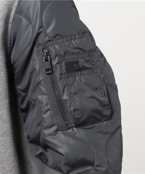 DIESEL（ディーゼル）の「00SVPR0QANY（ブルゾン・メンズ・グレー/ネイビー・MEDIUM/X-LARGE/SMALL/LARGE/XX-LARGE）」の8枚目の写真