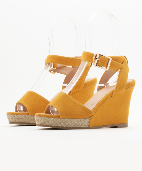 N.（N. Natural Beauty Basic）（エヌエヌナチュラルビューティーベーシック）の「ベーシックウェッジサンダル（サンダル・レディース・ベージュ/イエロー/ネイビー/ブラック・MEDIUM/LARGE/SMALL）」の21枚目の写真