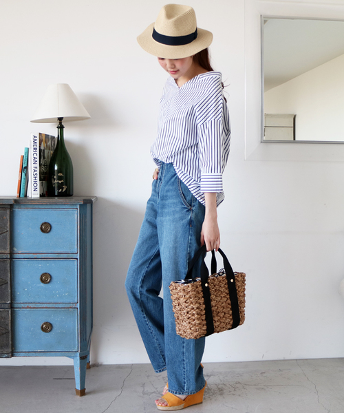 N.（N. Natural Beauty Basic）（エヌエヌナチュラルビューティーベーシック）の「ベーシックウェッジサンダル（サンダル・レディース・ベージュ/イエロー/ネイビー/ブラック・MEDIUM/LARGE/SMALL）」の20枚目の写真