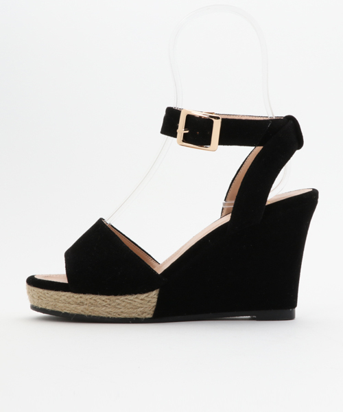 N.（N. Natural Beauty Basic）（エヌエヌナチュラルビューティーベーシック）の「ベーシックウェッジサンダル（サンダル・レディース・ベージュ/イエロー/ネイビー/ブラック・MEDIUM/LARGE/SMALL）」の5枚目の写真