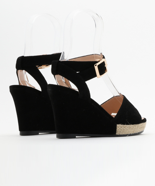 N.（N. Natural Beauty Basic）（エヌエヌナチュラルビューティーベーシック）の「ベーシックウェッジサンダル（サンダル・レディース・ベージュ/イエロー/ネイビー/ブラック・MEDIUM/LARGE/SMALL）」の7枚目の写真