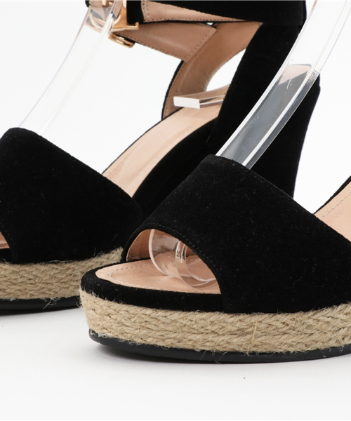 N.（N. Natural Beauty Basic）（エヌエヌナチュラルビューティーベーシック）の「ベーシックウェッジサンダル（サンダル・レディース・ベージュ/イエロー/ネイビー/ブラック・MEDIUM/LARGE/SMALL）」の8枚目の写真