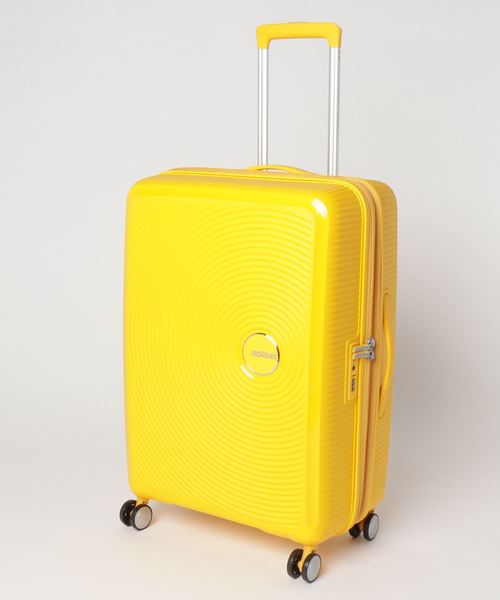AMERICAN TOURISTER（アメリカンツーリスター）の「SOUNDBOX SPINNER 67 / アメリカンツーリスター　サウンドボックス　スピナー67　スーツケース（スーツケース/キャリーバッグ）」｜イエロー系その他 