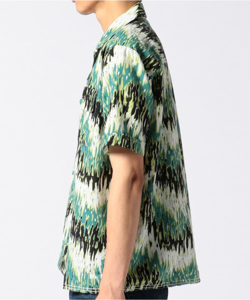 LEVI'S VINTAGE CLOTHING（リーバイスビンテージクロージング）の「LEVI'S(R) VINTAGE CLOTHING 半袖シャツ グリーンマルチ SPREAD COLLAR SHIRT GREEN HAZE MULTI PAT（シャツ/ブラウス・メンズ・マルチ・MEDIUM/LARGE）」の9枚目の写真