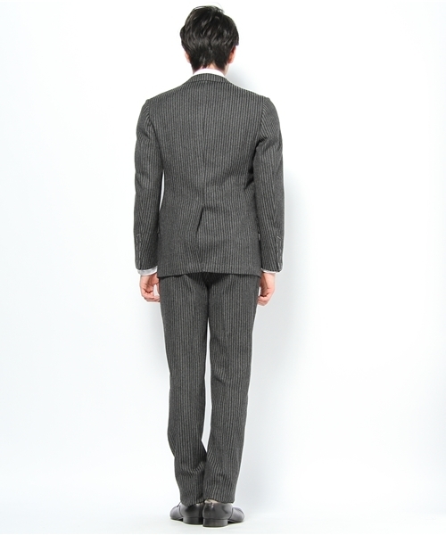 UNITED ARROWS（ユナイテッドアローズ）の「SOVEREIGN I ダブルストライプスーツ◆（セットアップ・メンズ・ダークグレー・46）」の3枚目の写真