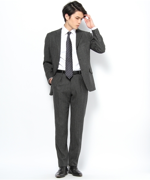 UNITED ARROWS（ユナイテッドアローズ）の「SOVEREIGN I ダブルストライプスーツ◆（セットアップ・メンズ・ダークグレー・46）」の4枚目の写真