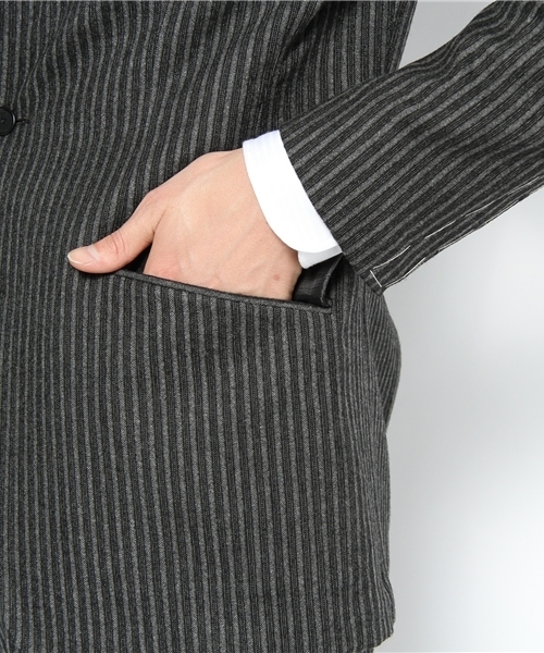UNITED ARROWS（ユナイテッドアローズ）の「SOVEREIGN I ダブルストライプスーツ◆（セットアップ・メンズ・ダークグレー・46）」の6枚目の写真