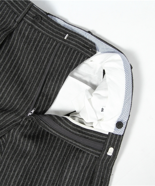 UNITED ARROWS（ユナイテッドアローズ）の「SOVEREIGN I ダブルストライプスーツ◆（セットアップ・メンズ・ダークグレー・46）」の12枚目の写真