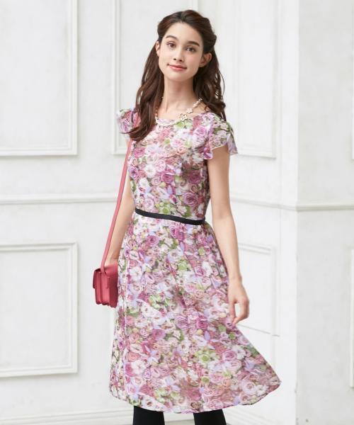 Tocca トッカ の 洗える Nicolai Bergmann Flower Box ドレス ワンピース Wear