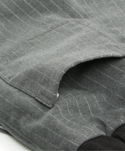 F.O.KIDS（エフオーキッズ）の「2柄サルエルタックパンツ 9分丈（その他パンツ・キッズ・グレー/グリーン・90/100/110/120/80/130/95/140）」の4枚目の写真