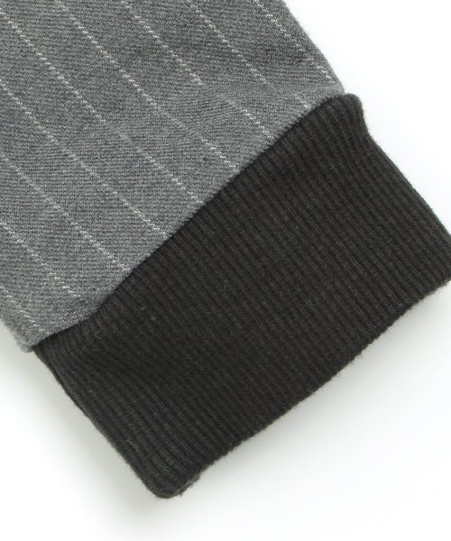 F.O.KIDS（エフオーキッズ）の「2柄サルエルタックパンツ 9分丈（その他パンツ・キッズ・グレー/グリーン・90/100/110/120/80/130/95/140）」の3枚目の写真