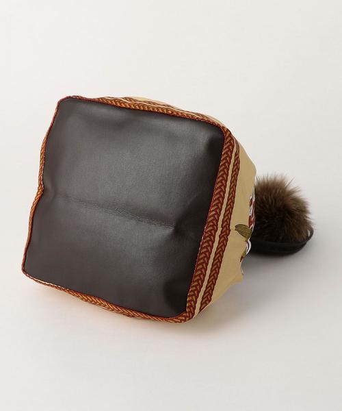 manipuri（マニプリ）の「【別注】manipuri JCSP ファー巾着バッグ  