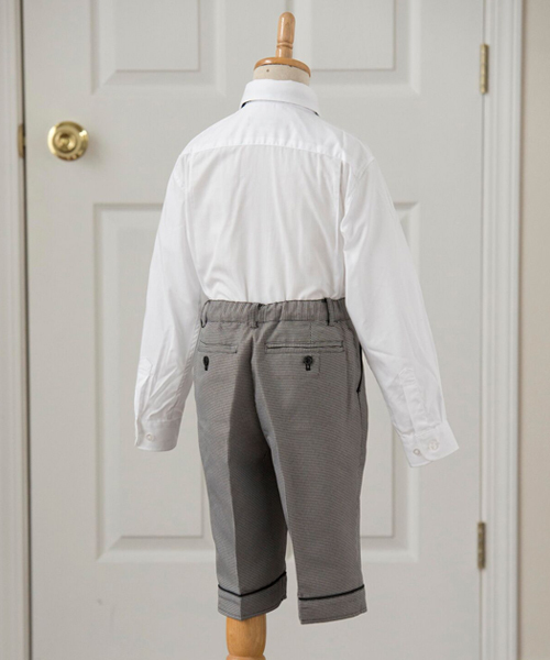 Catherine Cottage（キャサリンコテージ）の「ニットベストセット4点セット（セットアップ・キッズ・ホワイト/ブラック・100/120/95/110/130）」の9枚目の写真