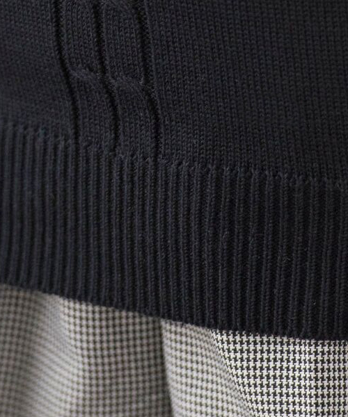 Catherine Cottage（キャサリンコテージ）の「ニットベストセット4点セット（セットアップ・キッズ・ホワイト/ブラック・100/120/95/110/130）」の14枚目の写真