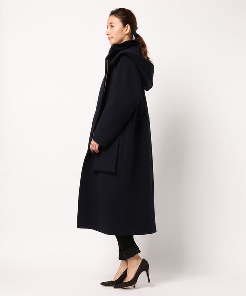 VINCA TOKYO】Melton fur collar coat（その他アウター）｜VINCA TOKYO 