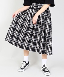 PUNYUS | チェック柄ミモレスカート(スカート)
