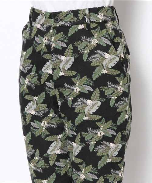 CIAOPANIC(チャオパニック)の「《WEB限定SALE価格》【Ciaopanic】アロハ葉っぱ柄タックPT(その他パンツ・レディース・オフホワイト/ブラック・FREE)」の10枚目の写真