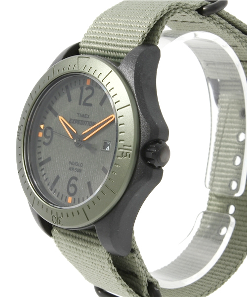TIMEX（タイメックス）の「ALUMINUM CAMPER　Ｔ49932、Ｔ49933　【MENS】（アナログ腕時計・メンズ・アーミー/ブラック×パープル・FREE）」の5枚目の写真