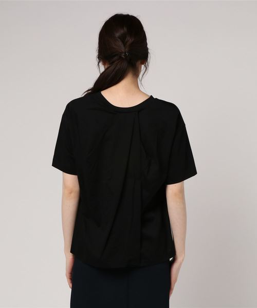 ESTNATION（エストネーション）の「ESTNATION バックタックカットソー（Tシャツ/カットソー・レディース・ホワイト/ブラック/キャメル・38）」の5枚目の写真