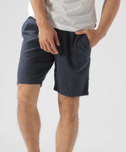 BAYFLOW（ベイフロー）の「BAYFLOW／ストレッチリネンショートパンツ 18SS（その他パンツ・メンズ・ベージュ/ネイビー/カーキ・SMALL/LARGE/MEDIUM）」の3枚目の写真