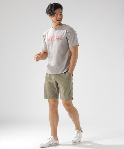 BAYFLOW（ベイフロー）の「BAYFLOW／ストレッチリネンショートパンツ 18SS（その他パンツ・メンズ・ベージュ/ネイビー/カーキ・SMALL/LARGE/MEDIUM）」の8枚目の写真