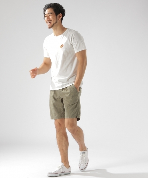 BAYFLOW（ベイフロー）の「BAYFLOW／ストレッチリネンショートパンツ 18SS（その他パンツ・メンズ・ベージュ/ネイビー/カーキ・SMALL/LARGE/MEDIUM）」の10枚目の写真