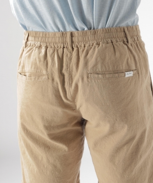 BAYFLOW（ベイフロー）の「BAYFLOW／ストレッチリネンショートパンツ 18SS（その他パンツ・メンズ・ベージュ/ネイビー/カーキ・SMALL/LARGE/MEDIUM）」の19枚目の写真