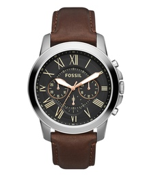 FOSSIL（フォッシル）の「フォッシル 腕時計 メンズ アナログ レザー