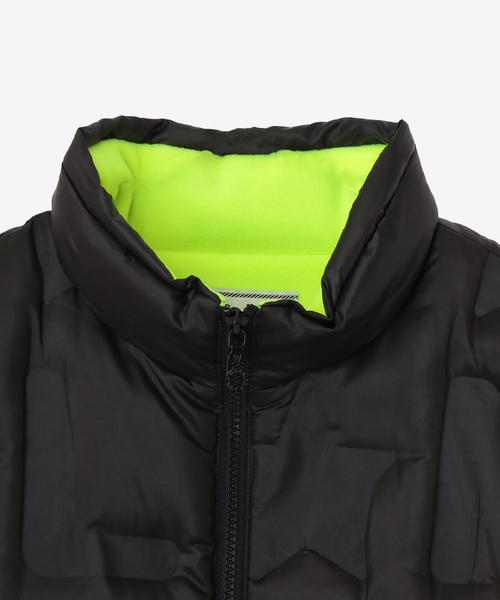 MARK & LONA(マークアンドロナ)の「M★ Embossed Down Vest(ダウンベスト・メンズ・ホワイト/チャコールグレー・46/48/50/44)」の14枚目の写真